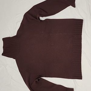 Banana Republic Turtle Neck Maroon